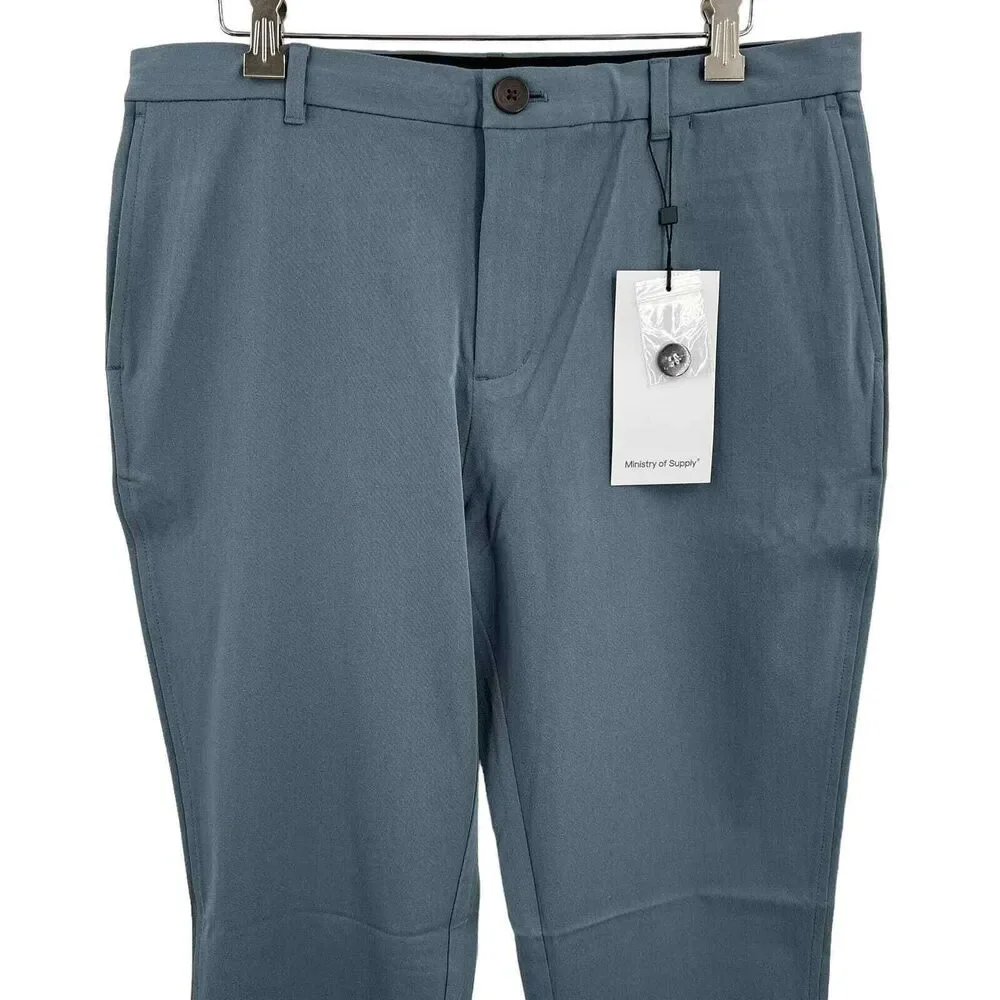 Ministry of Supply Mens‎ Pace Tapered Chino 32 Regular New